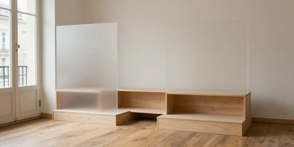 Vivre en 20m² à Paris sans mezzanine ni cloison : la méthode des architectes parisiens pour créer de vrais espaces sans travaux